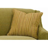 Plush Accent Pillows in 15210-18 Patterned Fabric